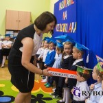 Pasowanie na przedszkolaka w samorządowym przedszkolu Pod Topolą w Grybowie.