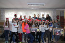 Wolontariusze wspierający akcję Zostań Świętym Mikołajem
